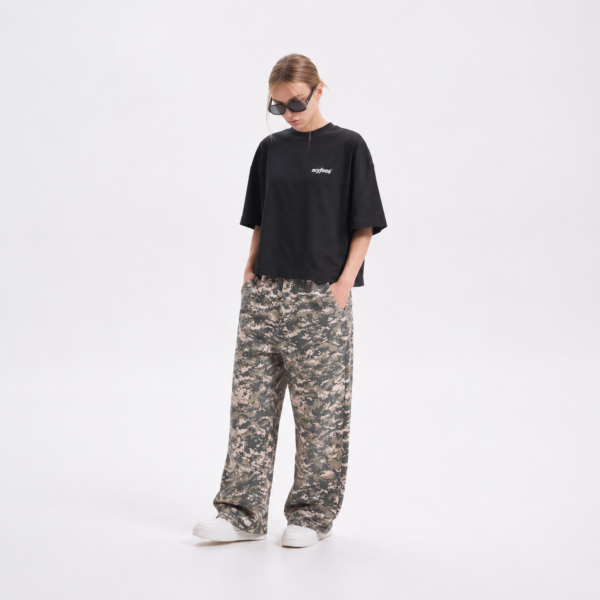 Camo Baggy Cargo Pants